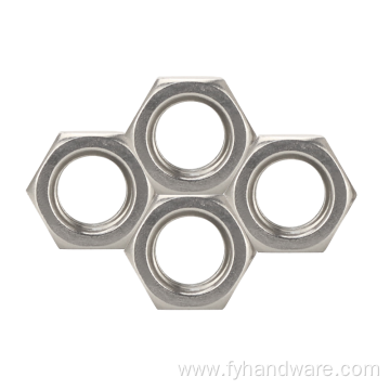 DIN985 DIN982 stainless steel hex nylock nut